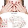 50 Sheets Mixed Flower Butterfly Cartoon Nail Art Water Transfer Sticker Nail DIY Decals (BLE)