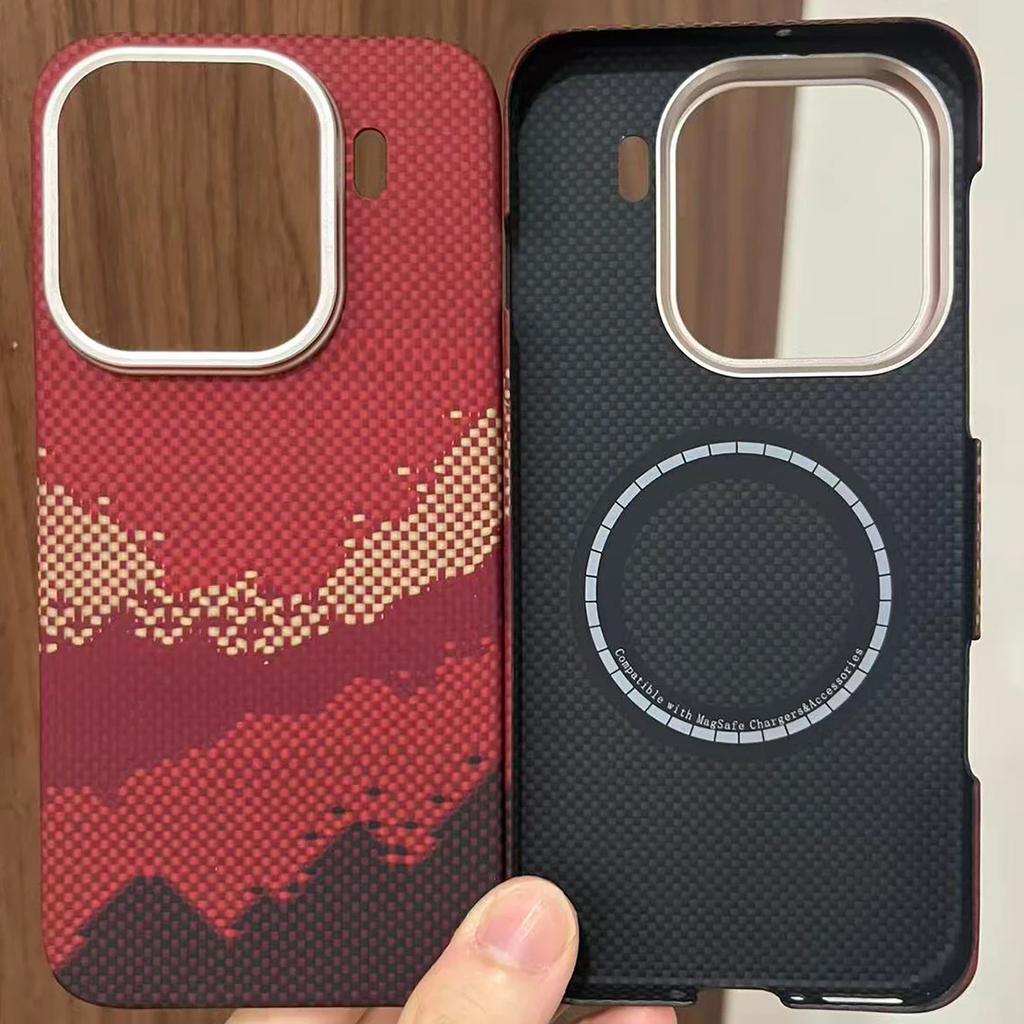 Magnetic Real 600D Aramid Carbon Fiber Phone Case Cover On For Magsafe OPPO Find X9 Pro Plus 5G Global FindX9 X 9 X9Pro 256/512