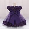 Newborn Baby Girls 1st Birthday Halloween Dress Elegant Princess Formal Wedding Costume  Kids Baptism Girls Dresses Party Clothes