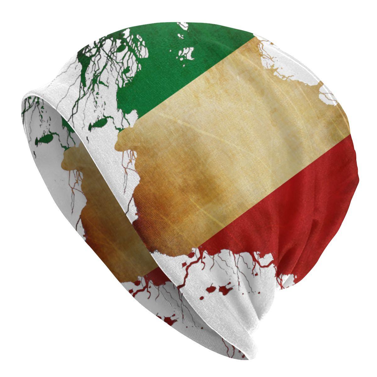 

Бесплатная шапка с итальянским флагом Italia, шапки в стиле хип-хоп, уличные шапки Skullies, вязаная шапка унисекс, теплая термоэластичная шапка