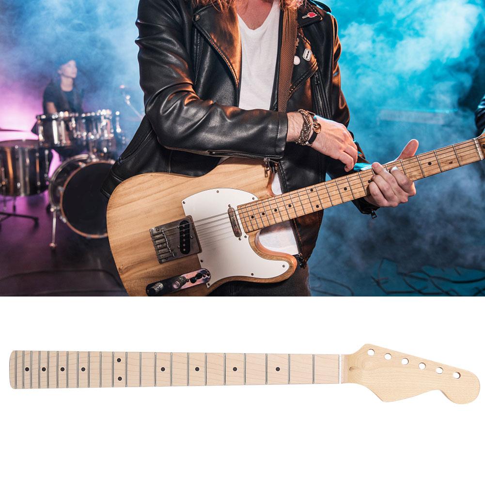 Guitar Neck with 22 Fret Electric Canada Maple Rosewood Fingerboard Repalcement for Fender