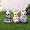 Simulation Forest Family Dolls Forest Family Dollhouse Toy  Dollhouse Accessories