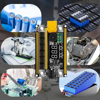 GX591 Schweißmaschinen-Steuerplatine mit automatischer Schweißauslösung 12V Schweißschaltkreisplatine 18650 Batterie Punktschweißwerkzeug