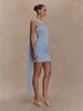 2026 Summer Strapless Bandage Evening Gown Dress for Women