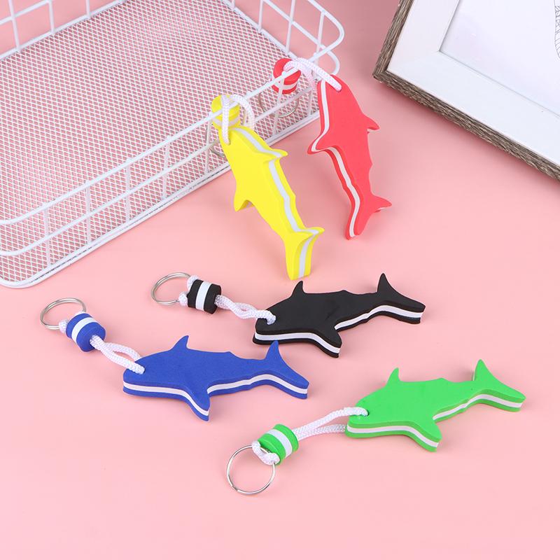 1Pc Boating Sea Sailing Fishing Water Floating Keychain Eva Key Ring Pendant Water Sports Inflatable Boats Accessories