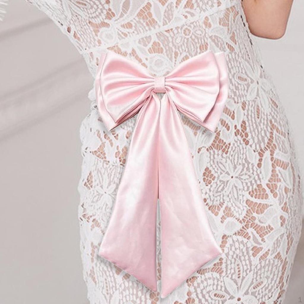 Bowknot Removable Satin Decoration for Gift