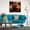 New Arrival 5D DIY Full Circle Diamond Painting "Lion" Embroidery Cross Stitch Home Decor Gift
