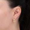 Simple Japanese and Korean Versatile Earrings for Women, Inlaid with Zircon Exquisite Jewelry, Daily Classic Matching Earrings