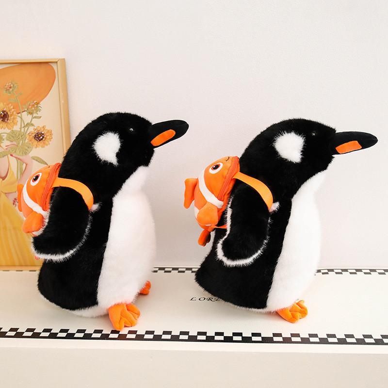 Simulation Little Penguin Plush Toy Cute Backpack Girl Children Gift Holiday