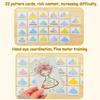 Parish Activity Games Sensory Toys Early Education Logical Thinking Training Visual Observation Matching Learning Fine Motor Toy