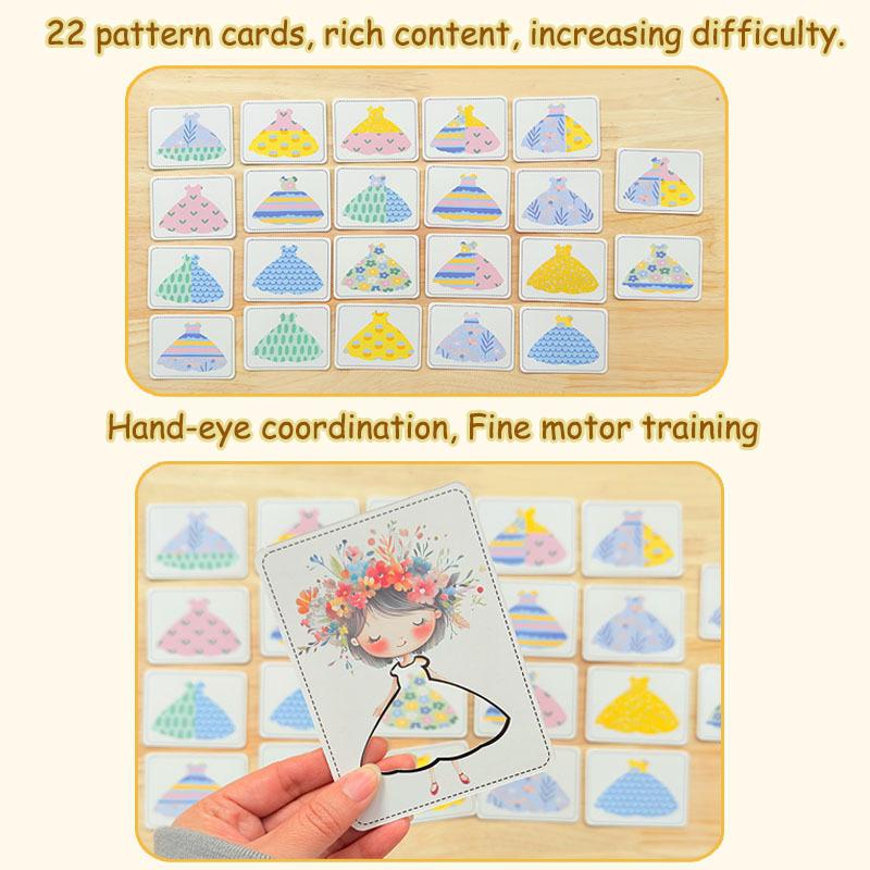 Parish Activity Games Sensory Toys Early Education Logical Thinking Training Visual Observation Matching Learning Fine Motor Toy
