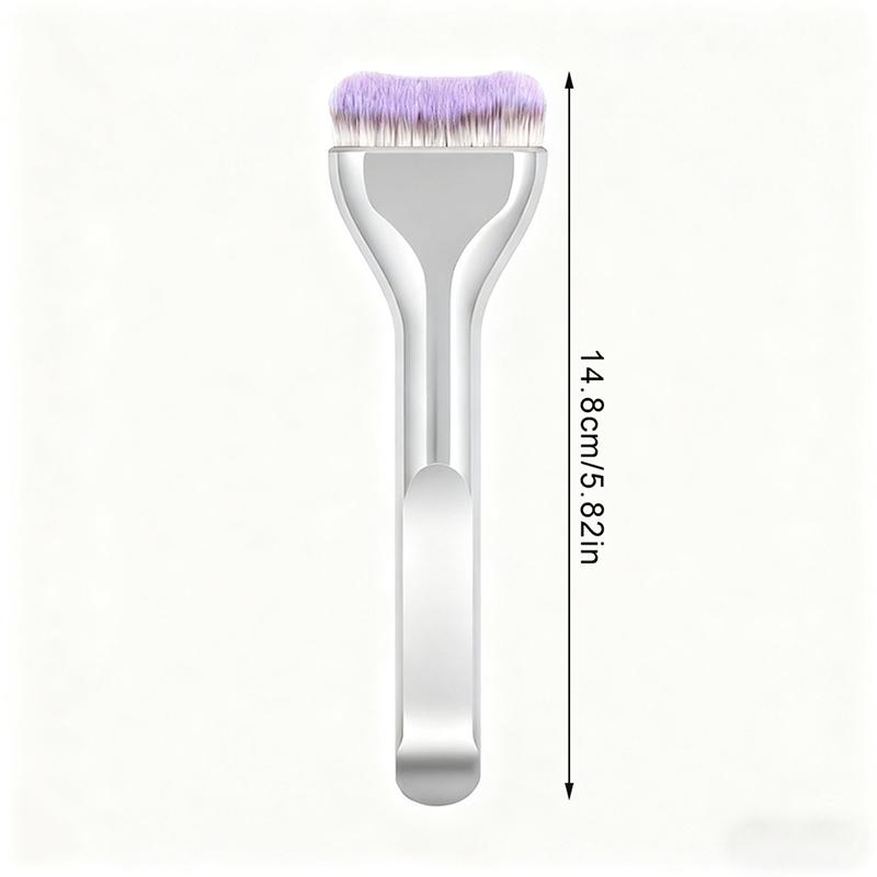 Flat-Headed Foundation Brush Professional Portable And Easy-To-Clean Makeup Brush