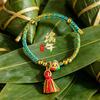 Dragon Boat Festival Five-Color Rope Bracelet with Zongzi Pendant – Trendy and Versatile Hand Jewelry.