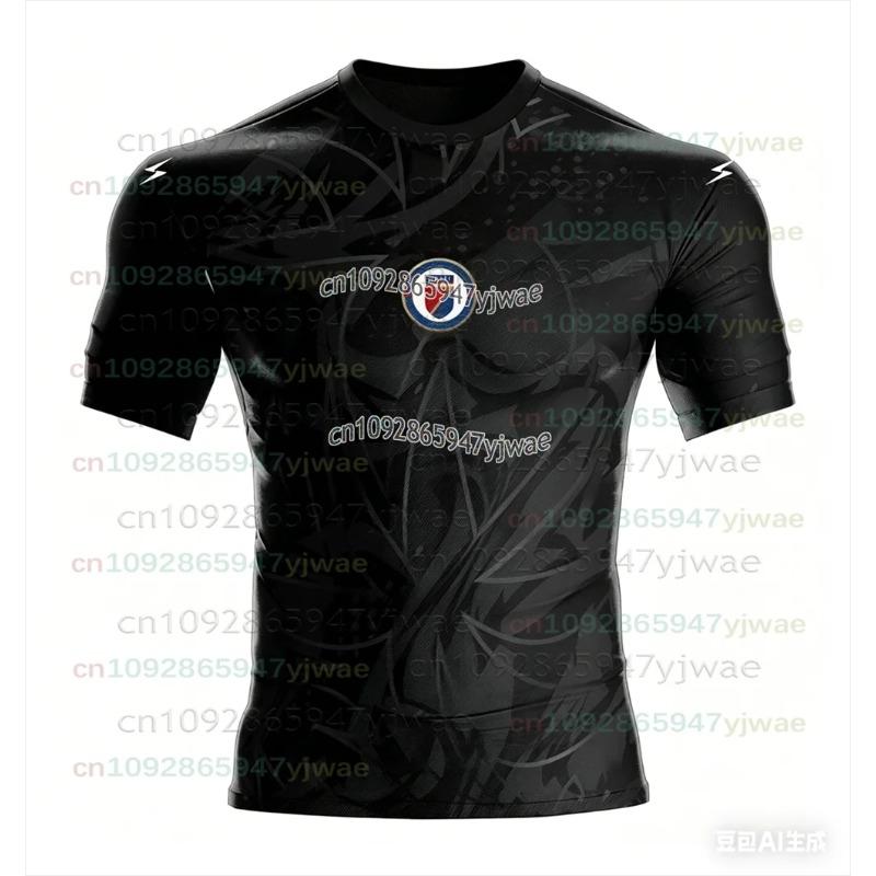 MDHAO xin nan zhuang  3D txu 2026 Nieuw Ha&iuml;ti Voetbalshirt Korte Mouw T-shirt Heren T-shirt Sportschool Training Workout Fitness Hardloop Tops Fans Sneldrogend Sportkleding 5XL