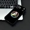 S-Star T-Trek Phone Case For IPhone 17 Air 16 E Pro Max 15 14 13 Mini 12 Pro 11 Max Plus Black Soft Shell