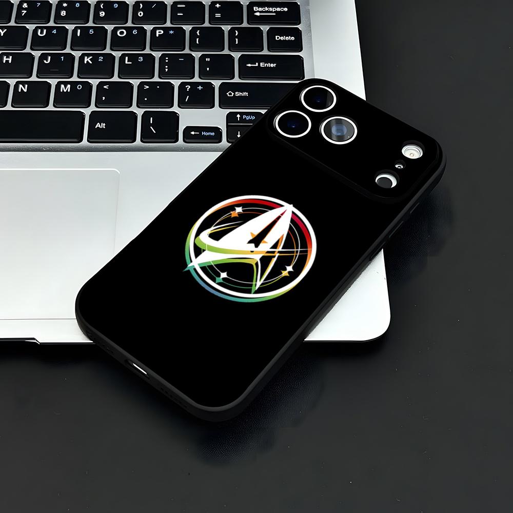 S-Star T-Trek Phone Case For IPhone 17 Air 16 E Pro Max 15 14 13 Mini 12 Pro 11 Max Plus Black Soft Shell