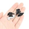 Crow Black Stylish Brooch Alloy Material Ideal For Fashionable Commuters Uses Various