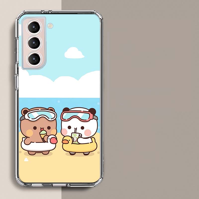 Cute BuBu DuDu Phone Case For Samsung A16 A26 A36 A56 A17 A15 A25 A35 A55 A14 A24 A34 A54 A04S A05S Galaxy Note 20 10 9 8 A9 A8