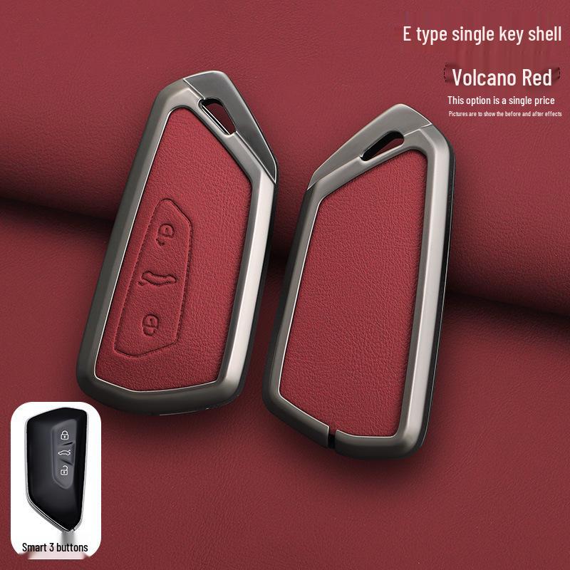 

Чехол для ключа автомобиля Volkswagen для Golf 8, Lamando L, Teramont X, Talagon, ID.3, ID.4X, ID.6 - Защитная оболочка с застежкой OPP Bag