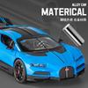 1:24 Tourbillon With Spray Supercar Alloy Muscle Car Model Sound and Light Pull Back Toy Collectibles Birthday gift