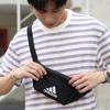 adidas Polyester Crossbody Bag, Fanny Pack Regular Unisex Black Adidas H30343
