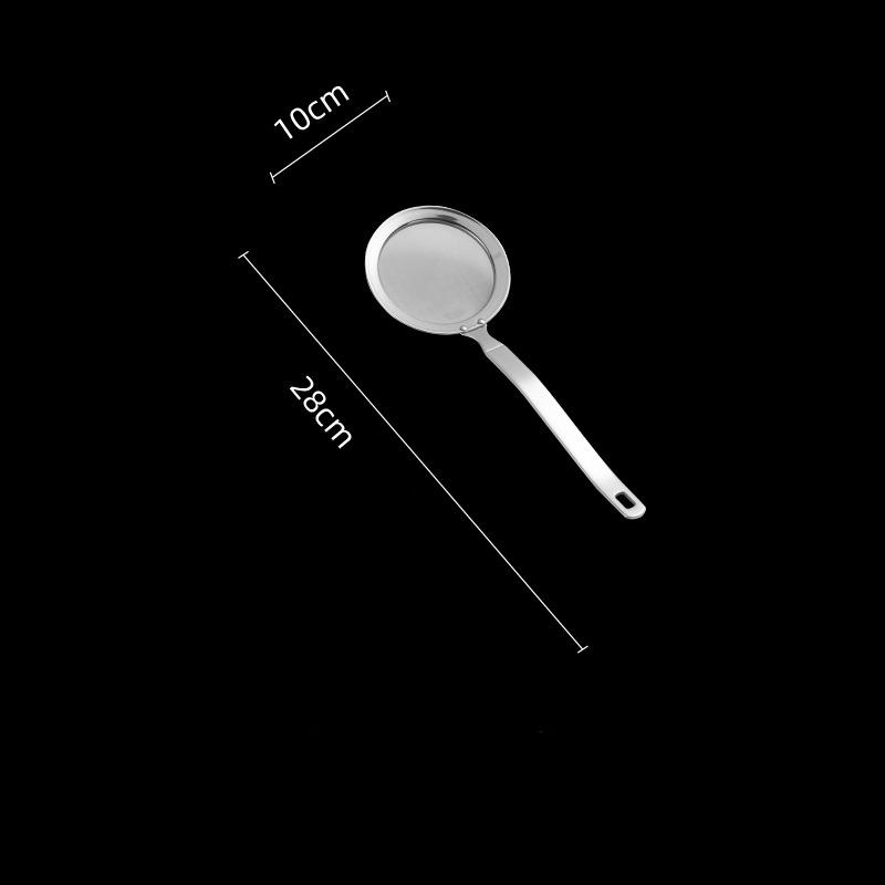 Nerezová filtrační lžíce HANYANG 304 Pěnová lžička na horký hrnec Lžíce pro domácnost Zahuštěné smažení na pěnovou lžičku