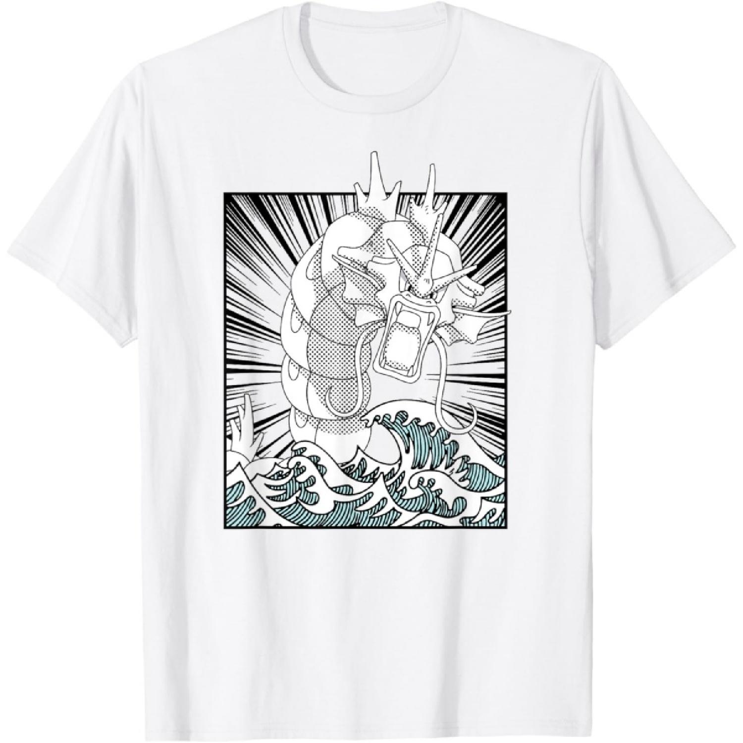 Pokémon - Gyarados Anime T-Shirt XXXXXL белый