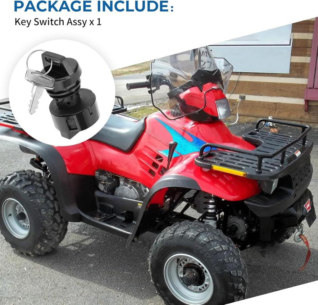 For Polaris Ignition Switch 2 Position 4 Pin Key Starter For Sportsman Scrambler Magnum ATV 2000 2001 4110264 4012163