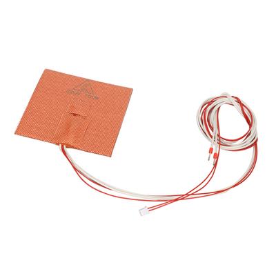 3D-Drucker Silikon Heizkissen 100x100mm 220V 100W Importiertes Gummi Heizbett Silikonmatte Zubehör für VORON V0.1 V0