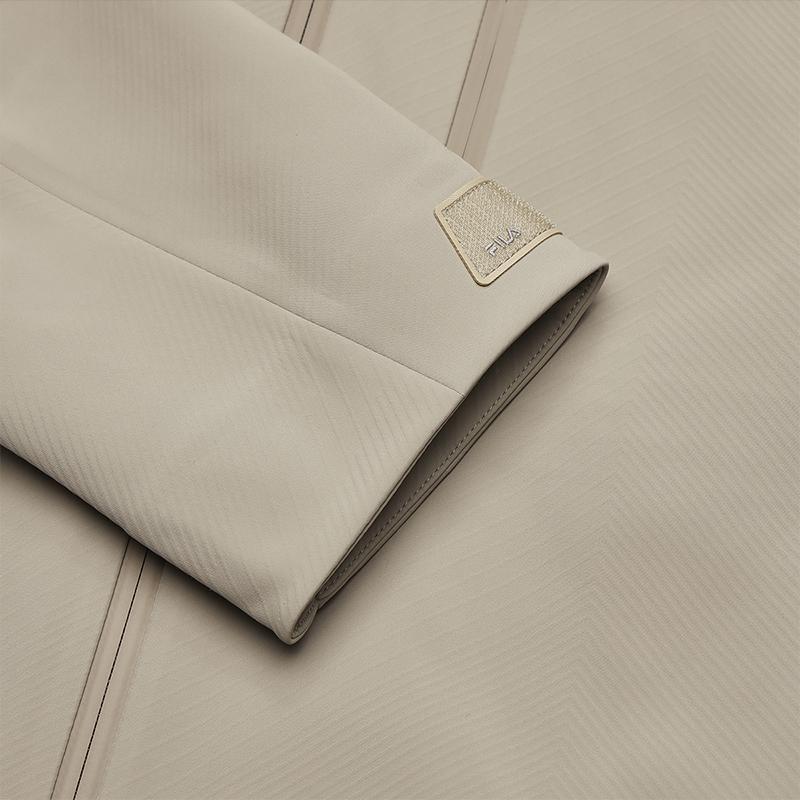 New FILA Jackets Men's Pulse Brown F11M442708FDK