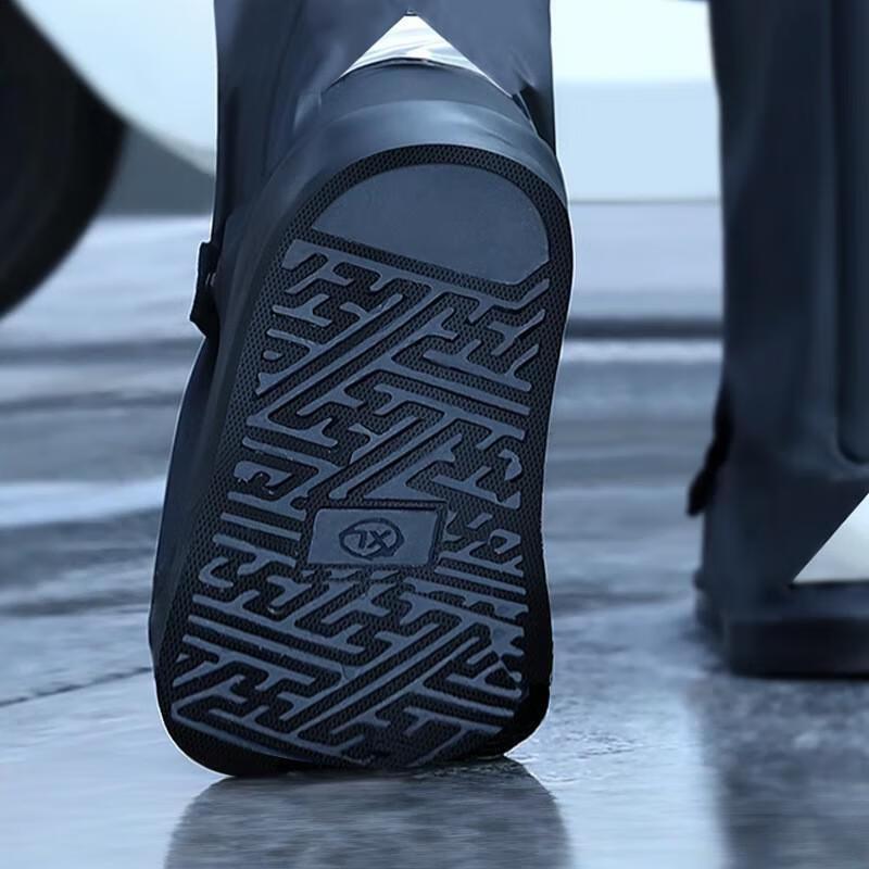 Adult Reflective Waterproof Rain Shoe Covers