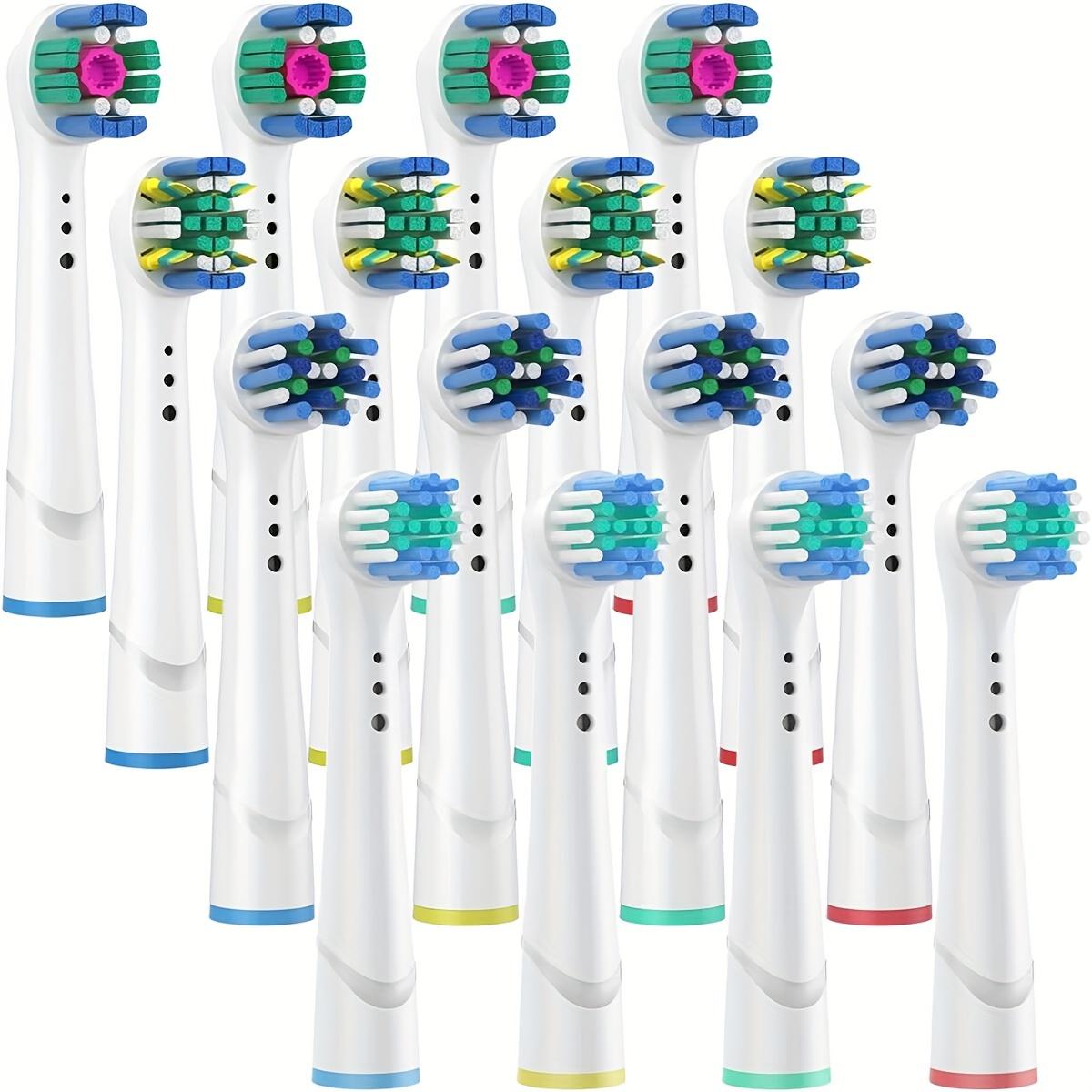 4/12/16 Stuks Vervangende Tandenborstelkoppen Compatibel met Oral-B Braun Professionele Elektrische Tandenborstelkoppen Borstelkoppen