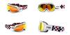 Goggles with Interchangeable Sports Sunglasses for Jet Half Outdoor Impact Wide Field of UV Helmet Portable and Easy To Perfect for Cleaning Winter