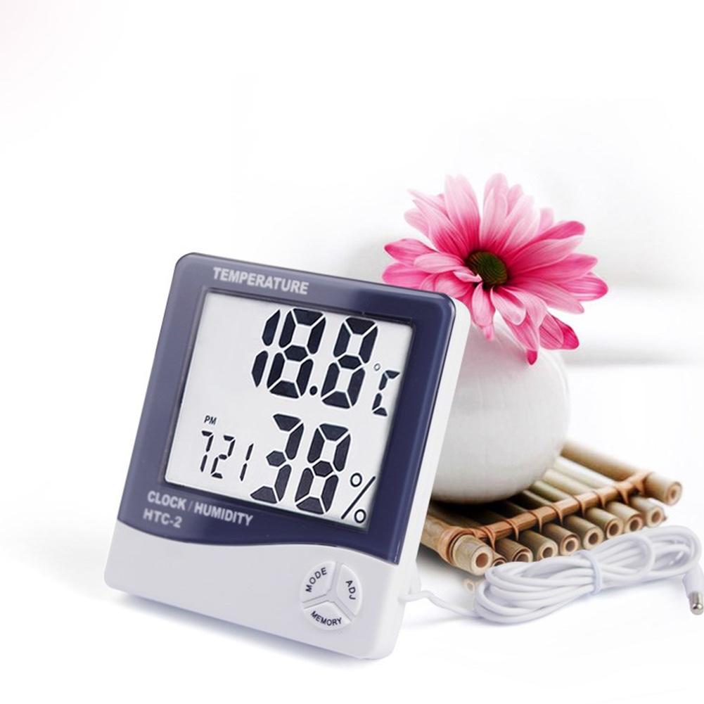 HTC-2 Precision Thermometer Indoor And Outdoor Digital Display Electronic Temperature And Humidity Meter