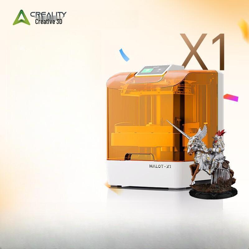 Creality HALOT-X1 10-дюймовый 16K фотополимерный 3D-принтер, штекер CN (адаптер в комплекте)