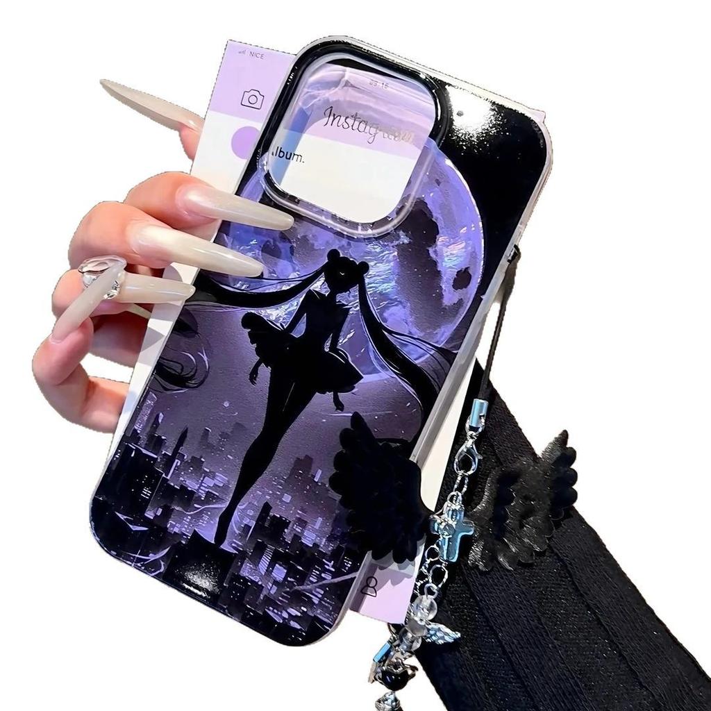 Beautiful Girl for Apple 16promax Mobile Phone Case for IPhone15121314 New K80 Cartoon 15pro