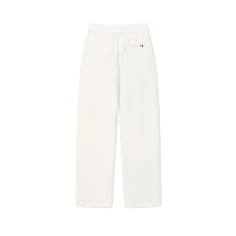Fila Heritage Yodar Pants Simple Classic Fashionable Elegant Versatile Comfortable Casual Pants Women Bottoms Cloud-Mushroom-White F11W618604FWT