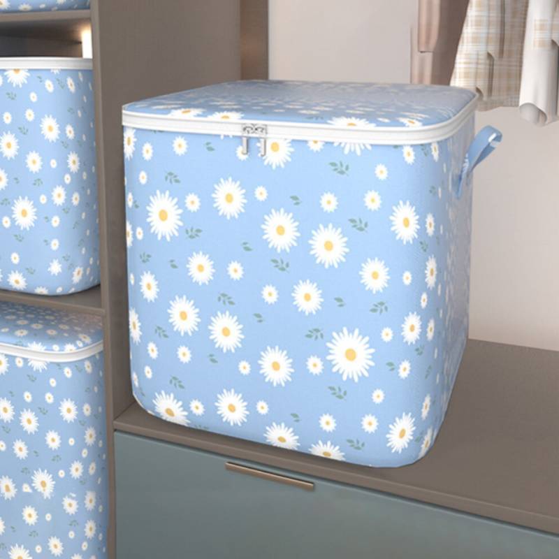 Clothing Storage Bag With Nonwoven Fabric Large Capacity For Closet Organization And Moving