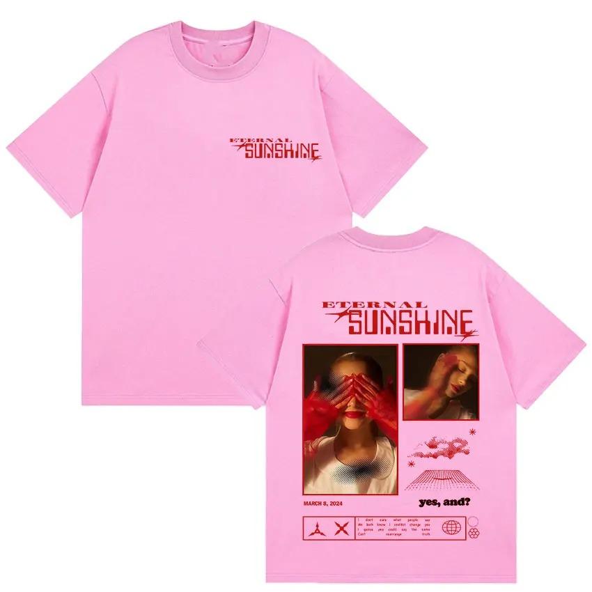 Singer Ariana Grande Tour Album 2026 Merch T-Shirt Men Women Fashion Pop Music Short Sleeve Shirt Casual Streetwear