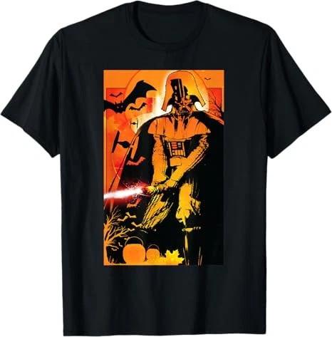 Star Wars Halloween Darth Vader Black Tshirt Size S 4xl S