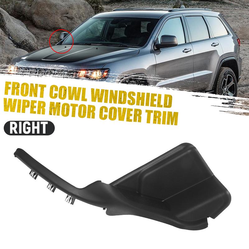 Left Right Windshield Wiper Cowl Grille Vent Cover Panel Hood Assembly For Jeep Grand Cherokee 2016- 55112951AC 55112952AC
