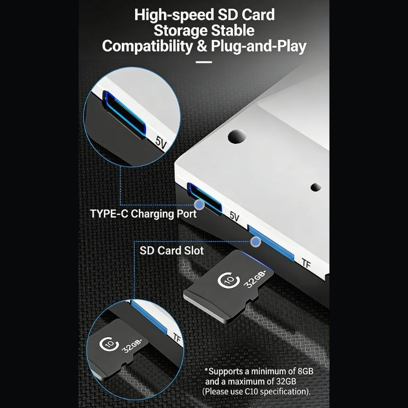 High Quality 1000X Magnification Digital Microscope With 4.3 Size Screen For Accurate Work