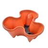 Vaso per Piante per Torre di Piante Fioriera Verticale Fioriera con Sottovaso Salvaspazio Fioriera Impilabile per Giardinaggio Urbano Fioriera Rialzata Balcone Terrazzo