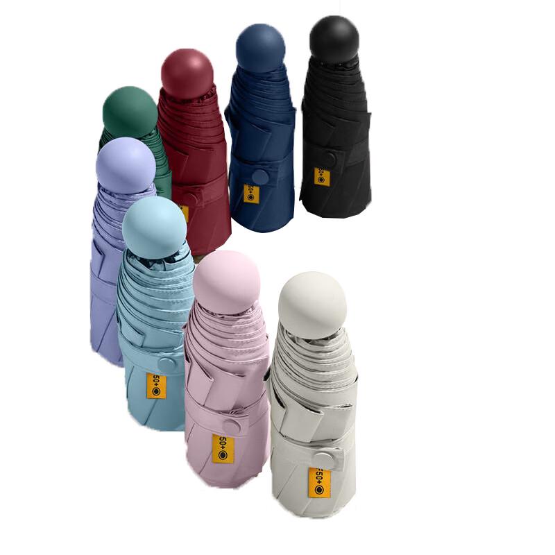 APLO Mini Portable Five-Fold Capsule Umbrella