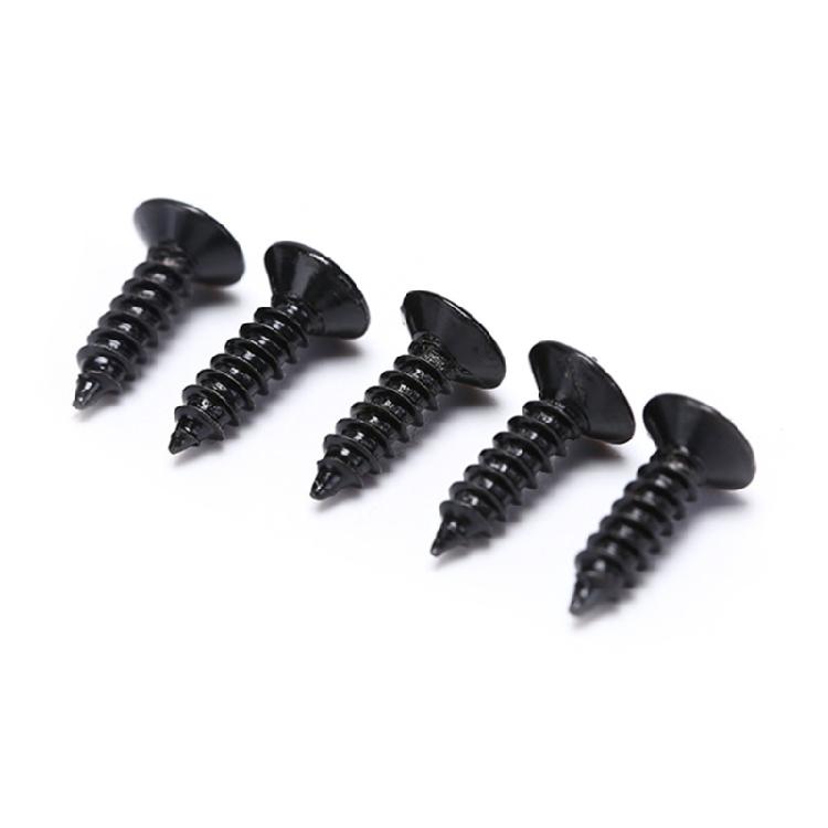 50Pcs 3mm Guitar Protective Plate Screws Scratch Plate Mounting Screws Electric Guitar Bass Pickguard Screws with Box