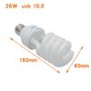 UVB Reptile Basking Lamp for Lizards, Turtles & Plants - 5.0/10.0 Calcium Supplement Ultraviolet Light