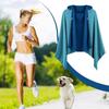 Breathable Bath Towel Quick Drying Sports Cooling Cape Ultra-Fine Fiber Sun Poncho  Outdoor Sports
