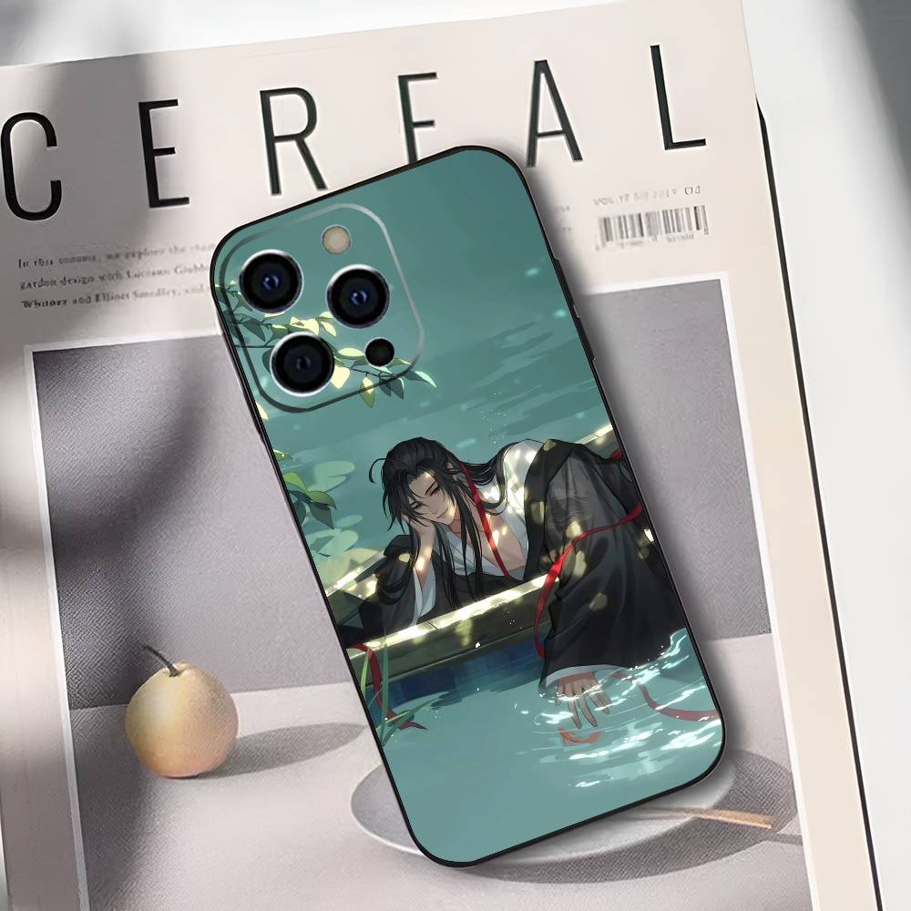 The Founder of Diabolism Mo Dao Zu Shi Phone Case For iPhone 17,16,15,14,13,12,11 Plus,Pro Max,XS,Soft Black Cover iPhone15pro