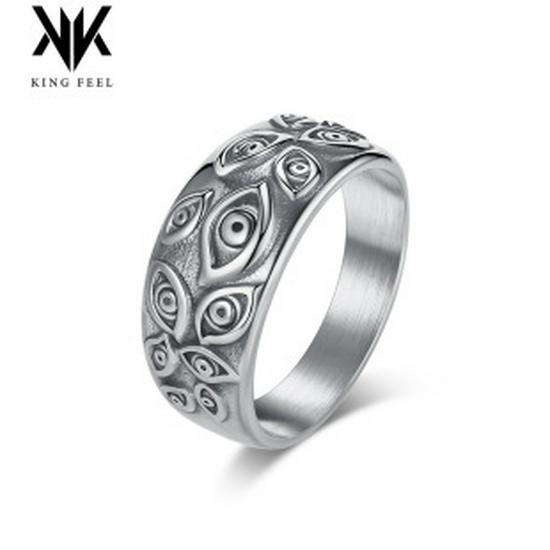 European Starry Sky Diamond Titanium Steel Women's Stackable Midi Ring - Fashionable, High-End Hand Jewelry