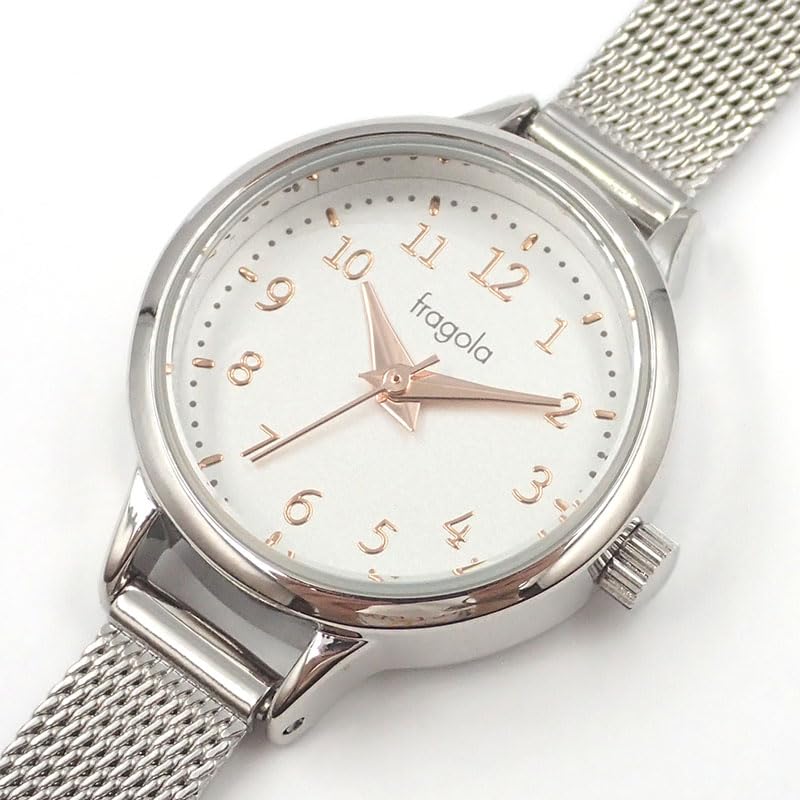 Follow (Follow) Watch Fragola Simple Mesh Band Watch N02425A-1 SV